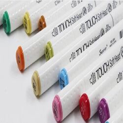 TOUCH SOFT HEAD MARKER - Multicolour MS888